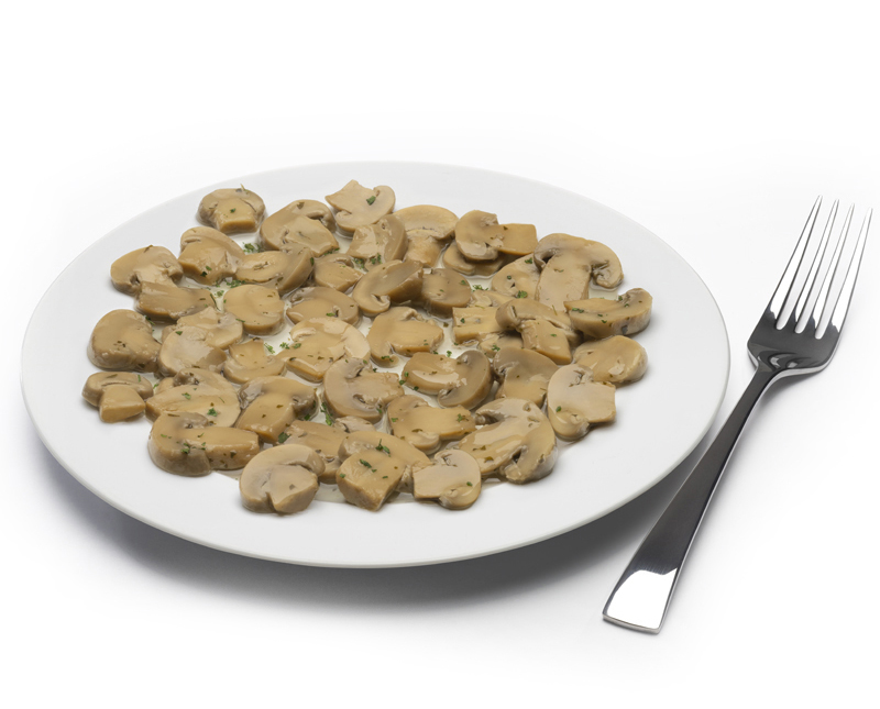 Seasoned Mushrooms With Oil