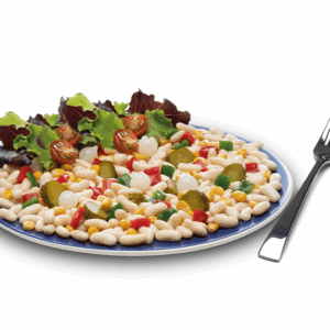 Salade de haricots blancs