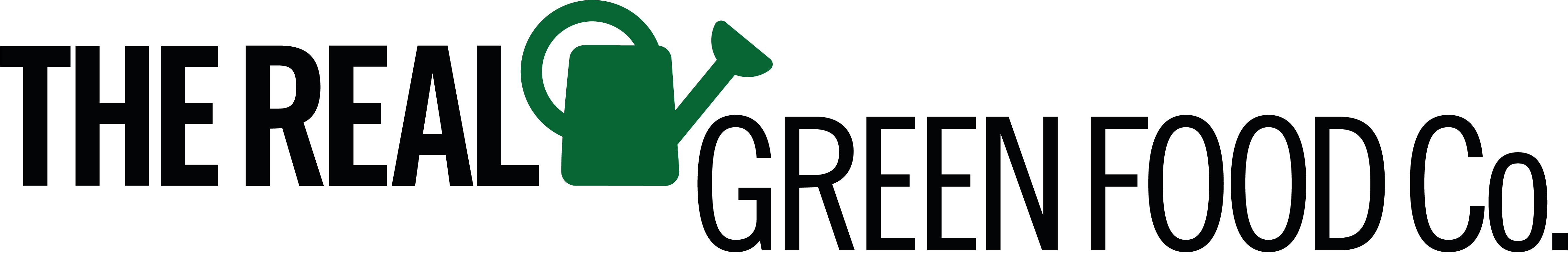 The Real Green Food logo